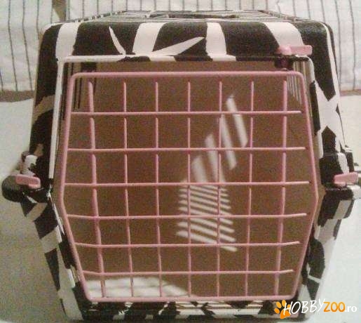 Cusca transport pisici plastic