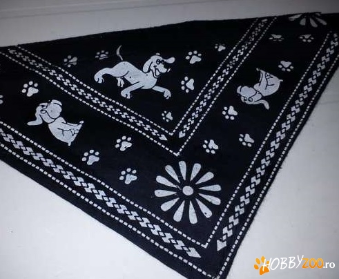 Zgarda cu esarfa detasabila 