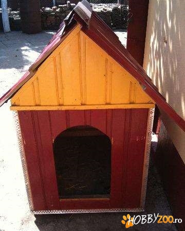 Cusca catei acoperita cu tabla